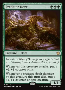 MTG Predator Ooze ** Foundations ** English (NM) - Image 1