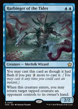 MTG Harbinger of the Tides ** Foundations ** English (NM) - Image 1