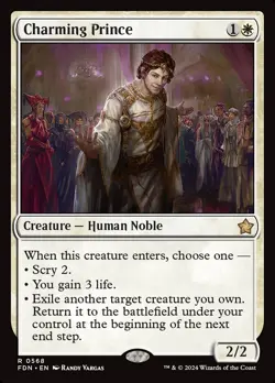 MTG Charming Prince ** Foundations ** English (NM) - Image 1