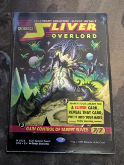 Sliver Overlord - Extended Art SPG - NM - 128 - MTG - Image 1
