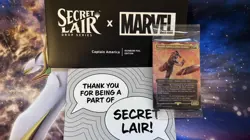 Secret Lair x Marvel: Captain America (Rainbow Foil) - Image 1