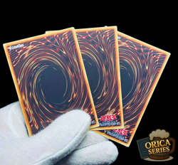 Yu-Gi-Oh Slifer Obelisk Ra God Card Set QCR Rare Holo Custom FX Alt Art Orica - Image 3