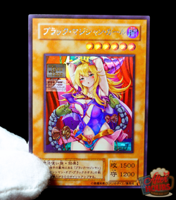 Yu-Gi-Oh Dark Magician Girl Ultra Rare Alt Art Holo Sexy Anime Waifu Custom Card - Image 1