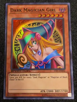 Dark Magician Girl - STP1-EN002 Super Rare NM Yugioh Card - Image 1