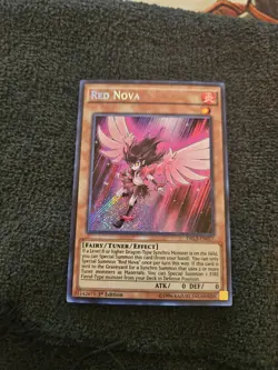 Red Nova - DRL3-EN017 - LP - Secret Rare - 1st ed - Yugioh - Image 1