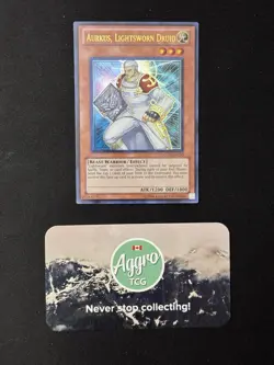 Aurkus, Lightsworn Druid - LCGX-EN250 Yugioh Ultra Rare Unlimited Near Mint NM - Image 1