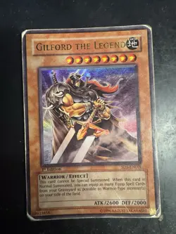 Gilford the Legend | SD5-EN001 | 1st Edition Ultra Rare Yugioh Card | MP - Image 1
