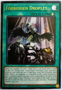 Forbidden Droplet RA01-EN064 UR 1ST EDITION NM YuGiOh - Image 1