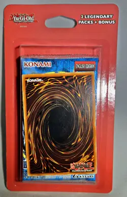 Blue Eyes White Dragon & Metal Raiders Sealed Legendary Blister Pack Yu-Gi-Oh! - Image 1