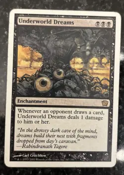 Underworld Dreams 9th Edition Regular Rare Magic The Gathering card - Image 1