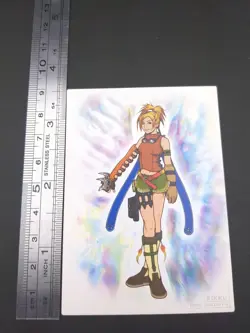 Rikku #S-34 FINAL FANTASY X Art Museum Card SQUARE 2003 Japan TCG CCG - Image 4