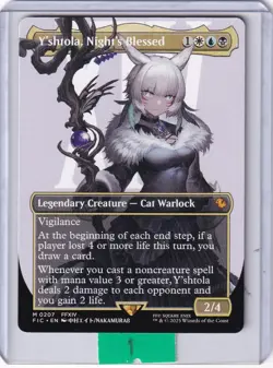 Y'shtola Night's Blessed (207) (Borderless) * Final Fantasy Commander MTG - Image 1