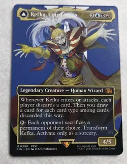 Kefka, Court Mage (Borderless) 398 M FINAL FANTASY MTG - Image 1