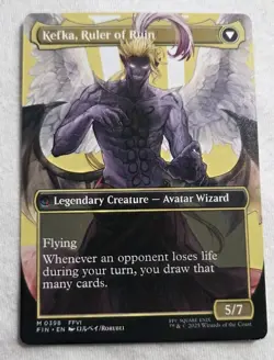 Kefka, Court Mage (Borderless) 398 M FINAL FANTASY MTG - Image 2