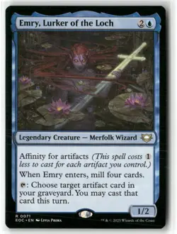 Emry Lurker Of The Loch Commander: Edge of Eternities MAGIC MTG NM - Image 1
