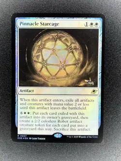 Pinnacle Starcage (Foil) - 0027 - Edge of Eternities - MTG - NM - Image 1