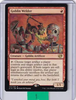 Goblin Welder * Commander 2014 MTG Magic - Image 1