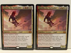x2 NM Aurelia, the Warleader Double Masters 2022 Regular MTG - Image 1