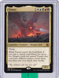 Tiamat * Adventures in the Forgotten Realms MTG Magic - Image 1