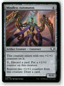 Mindless Automaton Commander: Edge of Eternities MAGIC MTG NM - Image 1