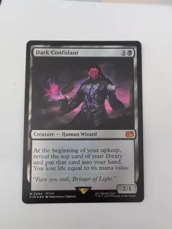 #0094 Dark Confidant Foil FIN Final Fantasy MTG - Image 1