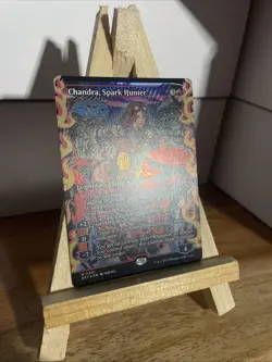 2025 MTG Aetherdrift Chandra Spark Hunter (Showcase) Foil #401 Mythic Mint Look! - Image 5