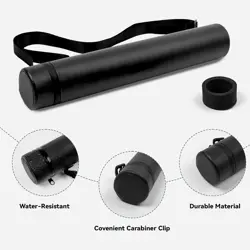 MTG Playmat Tube with Waterproof Zipper and Adjustable Shoulder Strap, TCG... - Image 4