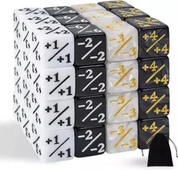MTG Dice Counters 48 Piece Magic Gathering Token Sparkle Dice Set - Image 1