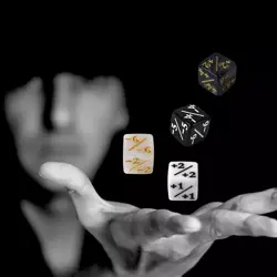 MTG Dice Counters 48 Piece Magic Gathering Token Sparkle Dice Set - Image 2