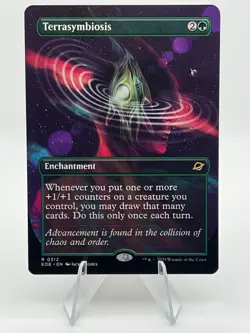 MTG EOE - Terrasymbiosis (0312) (Borderless) - Edge of Eternities EOE EN Regular - Image 1