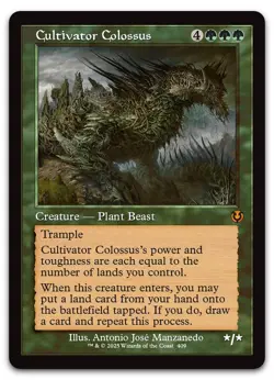 Cultivator Colossus (Retro Frame) #409 (NM) Innistrad Remastered INR Magic MTG - Image 1