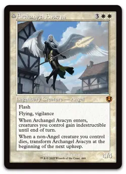 Archangel Avacyn (Retro Frame) #449 (NM) Innistrad Remastered INR Magic MTG - Image 1