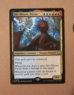 MTG Niv-Mizzet, Parun x1 NM from Commander: Outlaws of Thunder Junction - Image 1