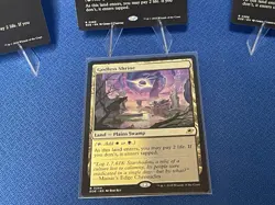 Four Pain Lands, 2x Godless Shrine & 2x Watery Grave, MTG EOE - Image 3