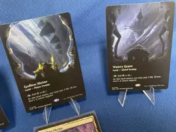 Four Pain Lands, 2x Godless Shrine & 2x Watery Grave, MTG EOE - Image 5