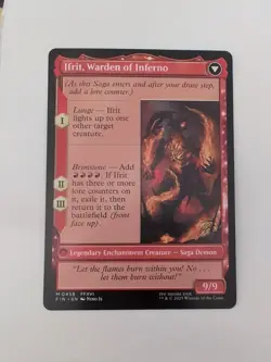Clive, Ifrit's Dominant Extended Art Final Fantasy MTG NM - Image 2