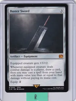 Buster Sword * Final Fantasy MTG - Image 3