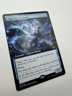 MTG TCG High Fae Trickster (Extended Art) Foundations - Image 2