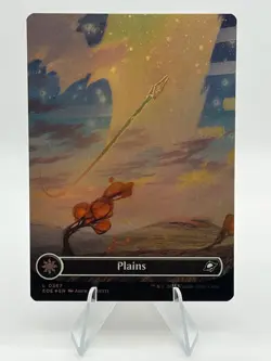 MTG EOE - Plains (0367) (Borderless) (Galaxy Foil) EOE EN - Image 1