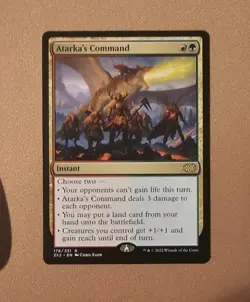 MTG Atarka's Command x1 NM from Double Masters 2022 - Image 1