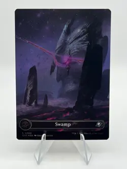 MTG EOE - Swamp (0369) (Borderless) (Galaxy Foil) EOE EN - Image 1