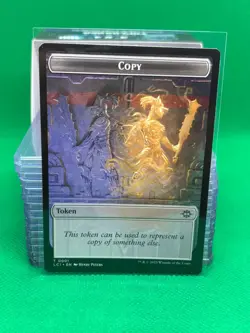 Copy / Merfolk 0005 Token MTG Magic the Gathering Card - Lost Caverns LCC - Image 2