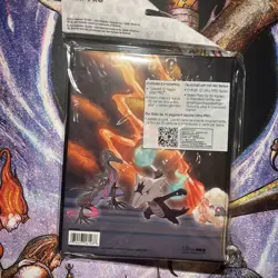 (Bin 9) Pokemon Ultra Pro 4 Pocket Binder Portfolio CHARIZARD Marowak Salazzle - Image 2