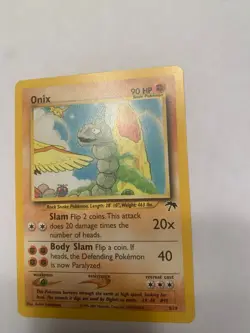 Onix 3/18 Southern Islands 2001 Pokemon TCG - Image 2