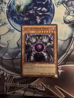 (YBL) CAIUS THE SHADOW MONARCH SR01-EN004 YUGIOH! 1st VLP - Image 1