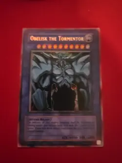Yugioh Obelisk The Tormentor GBI-002 Ultra Rare LP - Image 1