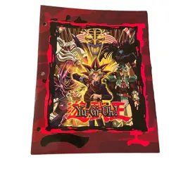 Yu-Gi-Oh! Yugioh Folders Lot Of 2 2003 Starpoint 3 Ring Hole Pockets Binder Used - Image 2