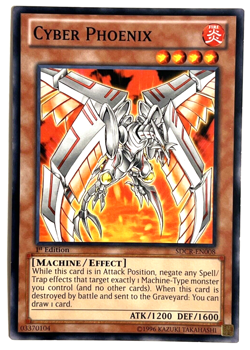 YuGiOh! - Cyber Phoenix - SDCR-EN008 - 1st Edition - Common - Image 1