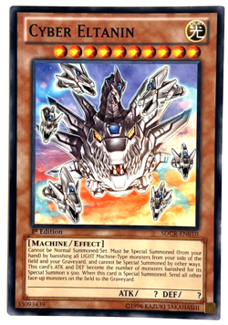 YuGiOh! - Cyber Eltanin - SDCR-EN010 - 1st Edition - Common - Image 1