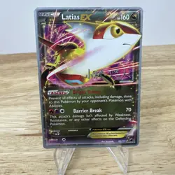 Latias EX 85/116 Ultra Rare 2013 Plazma Freeze Lightly Played Pokemon Card - Image 1